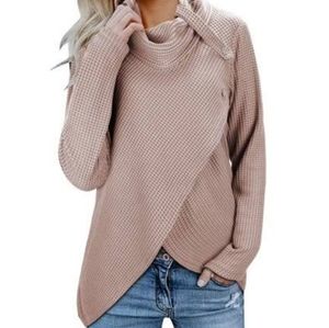 Women's Cowl Neck Pullover Sweater